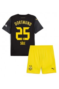 Fotbalové Dres Borussia Dortmund Niklas Sule #25 Dětské Venkovní Oblečení 2024-25 Krátký Rukáv (+ trenýrky)